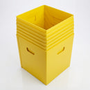 Flat-pack corrugated polyethylene litter bin, pack of 10 (view 2)