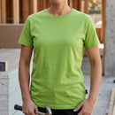 Classic Cotton Short Sleeve Work T-Shirt - Lime