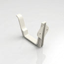 Moulded Ogee Gutter Fascia Bracket 125 x 100mm — RAL 9010