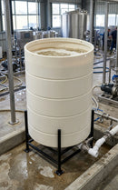3250 Litre Open Top Cone Tank – 30° Drainage Angle