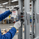 Dim Gray Premium Aluminium Suspension Plate Pair for Rail Systems