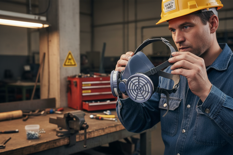 Dark Slate Gray Professional P2 Filtering Cartridges for Half Masks - Pack of 2