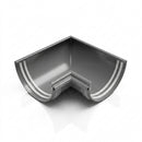 Half Round Aluminium Gutter Angle 90° - 125mm (view 2)