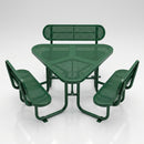 2000mm Wheelchair-Accessible Steel Picnic Table, 7-Seat (view 2)
