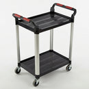 2 Shelf Service Trolley 560mm Shelf Spacing 100–150kg (view 2)