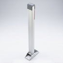Semi-automatic Drop Down Parking Post, 75mm Profile, Aluminium (view 2)