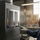 Premium Louvred Stainless Steel Vent - 9x9 Inch for Enhanced Airflow and Easy Installation