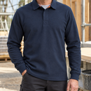 Heavyweight Cotton Rugby Work Shirt - Navy