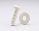 No. 12 x 30mm Box Gutter Fixing Screw & Washer Set (100pcs) — RAL 9010