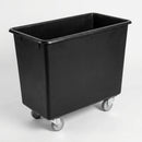 625 Litre Tapered Truck Recycled Polyethylene Black (view 2)