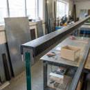 Square Rubber Edge Protector 9x25mm for 19mm Panels - 30m EPDM