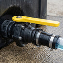 3" Camcup Adaptor to 3" NPT Male Thread Stubby Valve