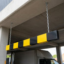 Aluminium Height Restrictor Bar 2-5m Black Yellow Suspension Chains