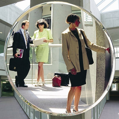 800mm diameter convex security mirror polymir
