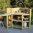 Outdoor Kitchen Corner Unit - Versatile Design