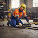 Dark Slate Gray Heavy Duty Drive Over Cable / Hose Ramp - 2 Channel for Vehicle Access