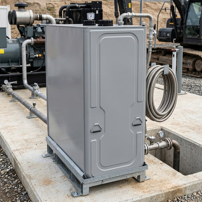 1500L Diesel Bunded Tank with Galvanised Steel Pallet
