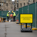 Dim Gray Custom Rectangular High-Performance Sign 1050 x 750mm