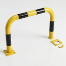 600 x 1000mm removable steel collision protection guard (view 2)