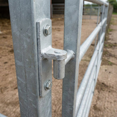 Full Length Hinge Plate for 45" Galvanised Gates