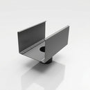 Aluminium Box Gutter Outlet 63mm Diameter 135 x 100mm (view 2)
