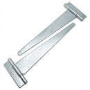 Galvanised Tee Hinges (Pair) - Durable Steel Construction (view 2)