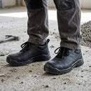 S3L Composite Toe Safety Trainer with Slip-Resistant Sole - Black