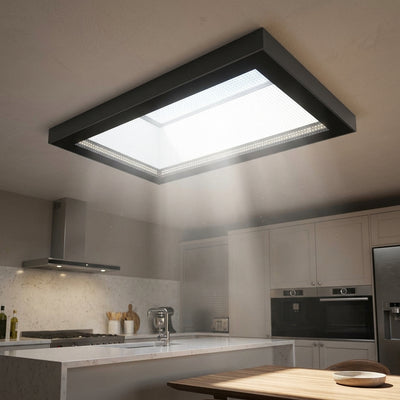 Walk On Flat Glass Rooflight 33mm Toughened Laminate