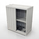 Steel IBC Storage Cabinet – 1130L, 4×1000L or 16×205L Drums (view 2)