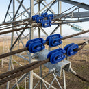 Heavy Duty Slotted Strain Insulator - Pack of 10