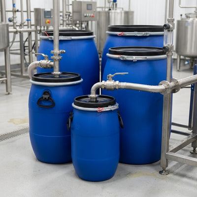 Plastic Open Head Drum Barrel 30–220L Food-Grade HDPE