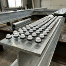 80mm Moulded Head Composite Washers for Heavy Steel (Pack of 100)