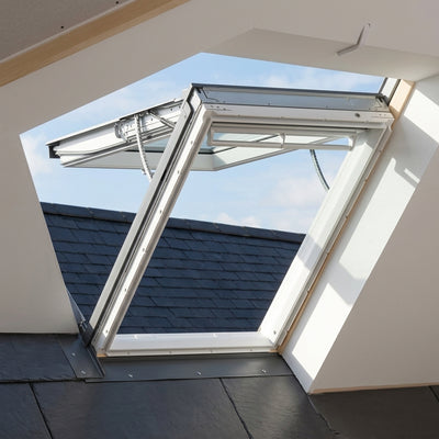 Electrically Operated Top Hung Roof Window 10 Year Warranty