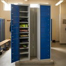 10-Door Garment Locker with Cam Lock – Steel Construction