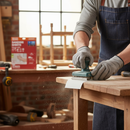 Premium 10-Pack Hand Sanding Sheets 280mm x 230mm for Woodworking - 80/120/180/240 Grits for Surface Preparation