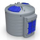 10,000 litre bunded AdBlue storage tank with lockable cabinet (view 2)