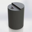 1500 Litre Chemical Dosing Tank, UV Stabilised MDPE (view 2)