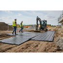 Dark Gray Heavy Duty Access Mat - 2400mm x 1200mm x 15mm for Ground Protection