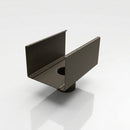 Aluminium Box Gutter Outlet 63mm Diameter 135 x 100mm — RAL 7022