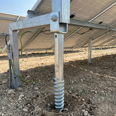 Spiral Ground Anchor for Solar Units 600mm Length