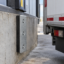 Rectangular Steel Face Plate for Dock Buffer - 760 x 260 x 60mm