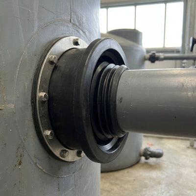 DN 100 Rubber Tank Seal – 4" / 100mm Pipe Connection