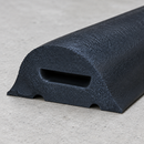 Black D-Profile Impact Guard 75 x 30 x 3000mm