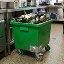 135–185 litre wheeled bottle bin, polyethylene