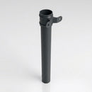 Aluminium Downpipe Length Eared Socket 63mm Dia x 3m — RAL 7021