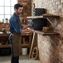 Dark Slate Gray Heavy Duty Fluted Brackets for Shelving and Storage Solutions