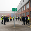 Light Slate Gray Premium Fire Safety Signs - Fire Assembly Point G for Emergency Evacuations