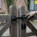 Premium Heavy Duty Twisted Gate Latch 152mm with Weather-Resistant Design for Secure Garden Entrances
