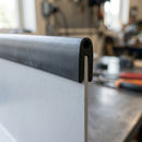 U-Profile Rubber Edge Protector 10x5mm for 1mm Panels - 5m EPDM (view 2)