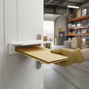 Premium Internal Draught Excluder Letterbox 10" with Brush Seals and Water Barrier for Door Thickness 40-80mm